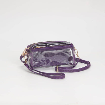 Stacy Clear Game Day/Stadium Bag Purse : Gold
