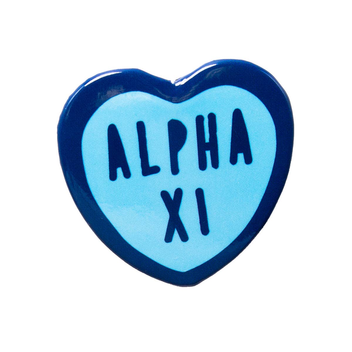 Sorority Sweet Heart Button: Chi Omega