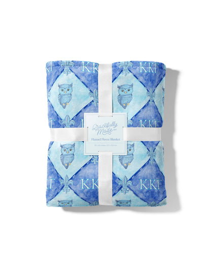Kappa Kappa Gamma Flannel Fleece Blanket, Sorority