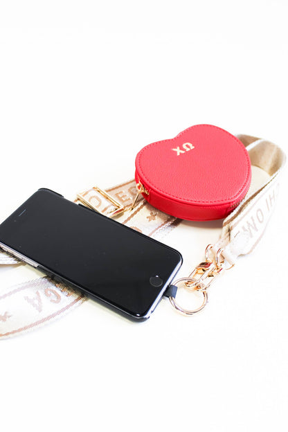 Purse / Phone Sorority 
 Strap: CHI OMEGA