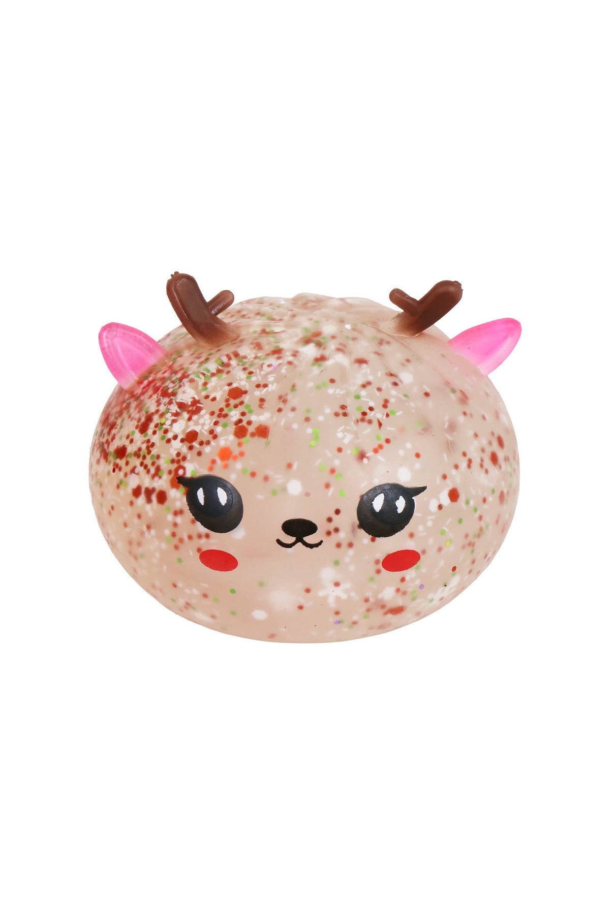 PREORDER : Christmas Reindeer Bao Dumpling Jelly Slime Filled Squishy: ASSORTED / ONE SIZE