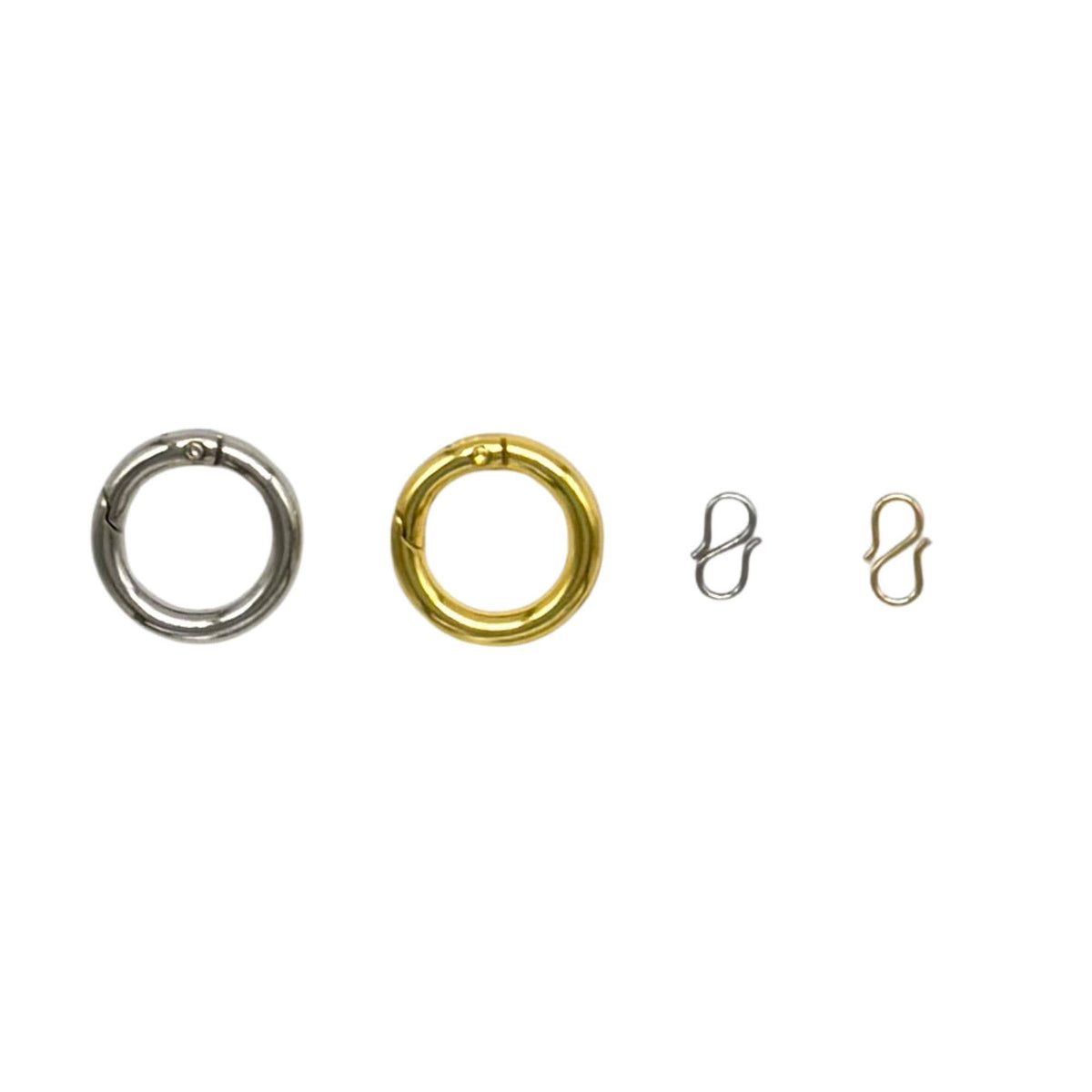 Acrylic Sorority Charms- Stacked Greek Letters: Mirror Gold / O Lever Ring Clasp / Phi Mu