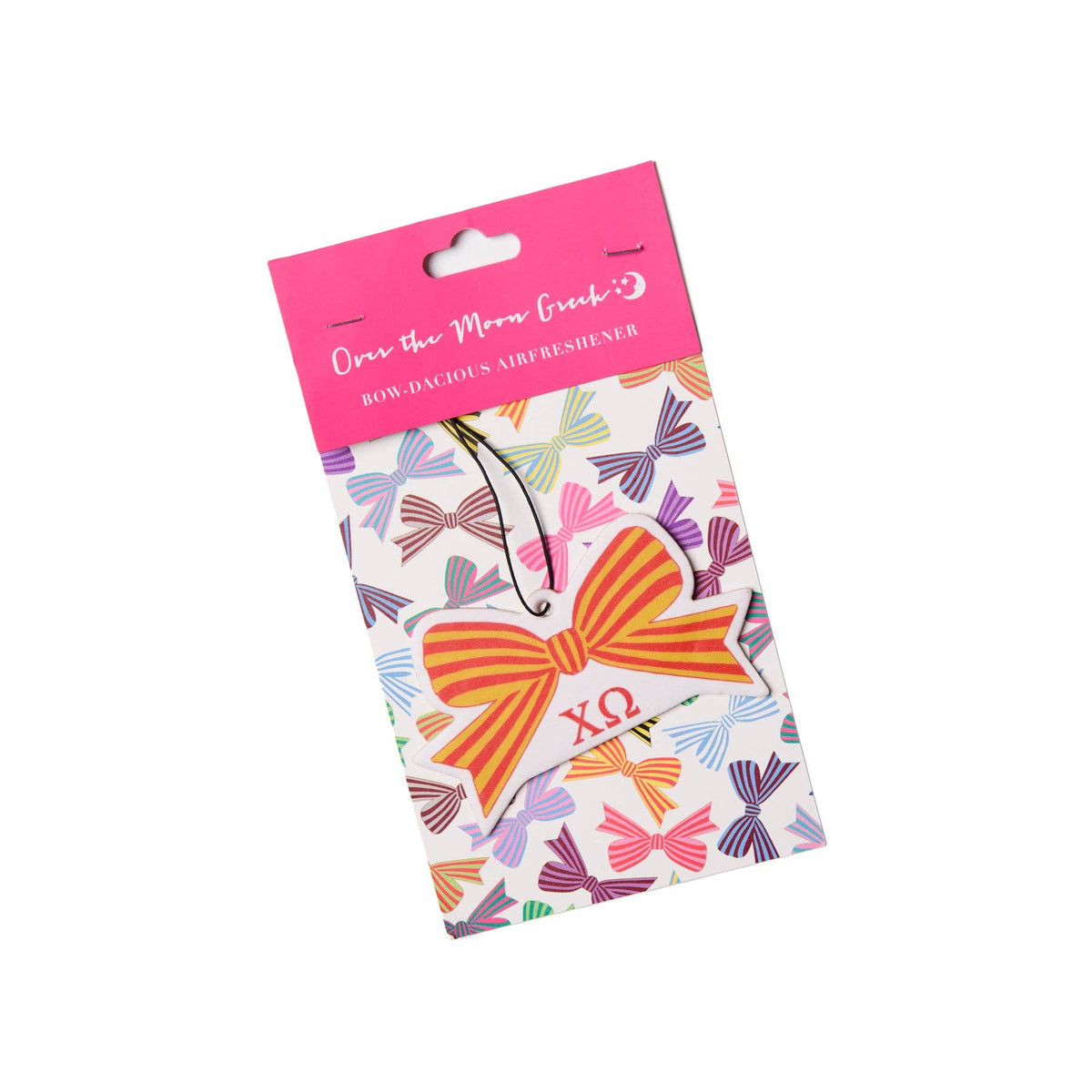 Sorority BOW-DACIOUS Air Freshener: Phi Mu