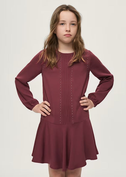 Mayoral Girls Studded Dress