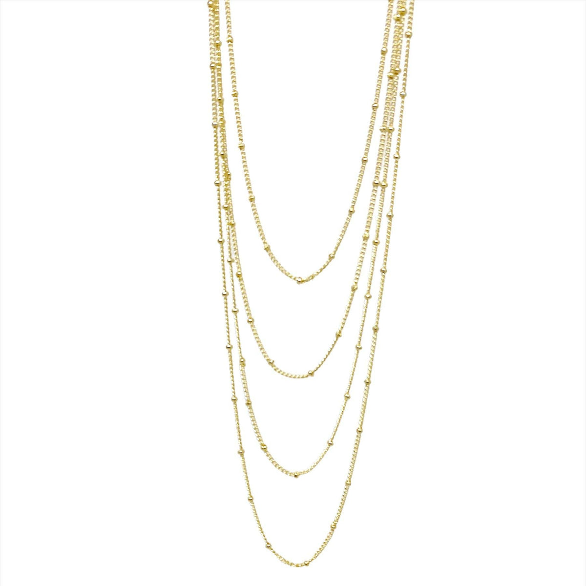 18k Gold Filled 1mm Satellite Chain Available in 16"