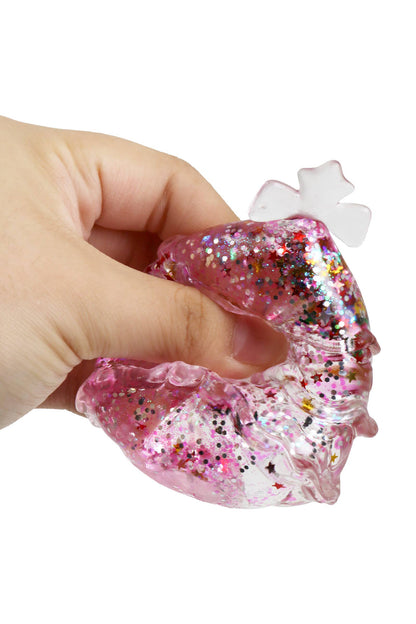 PREORDER : Christmas Tree Glittery Maltose Filled TPR Squishy: ASSORTED / ONE SIZE