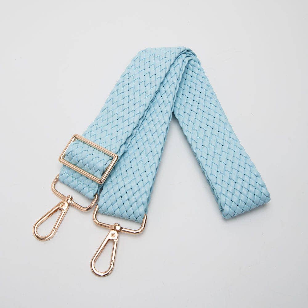 Bella Woven Women's Bag Strap: Green