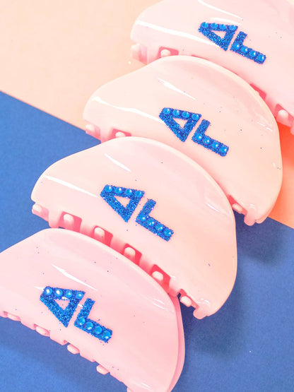 Girl On the Go Hair Claw Sorority Clip: ALPHA GAMMA DELTA