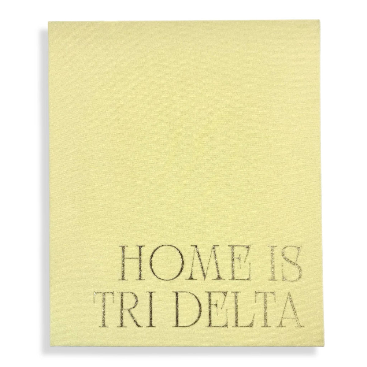 Sorority Keepsake Book Boxes 2026: Chi Omega Yellow