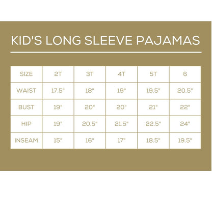 PREORDER Little Kids / Toddler Winter Dreams Long Sleeve Pajamas Set