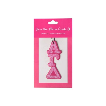 Sorority FLORAL Air Freshener: Chi Omega