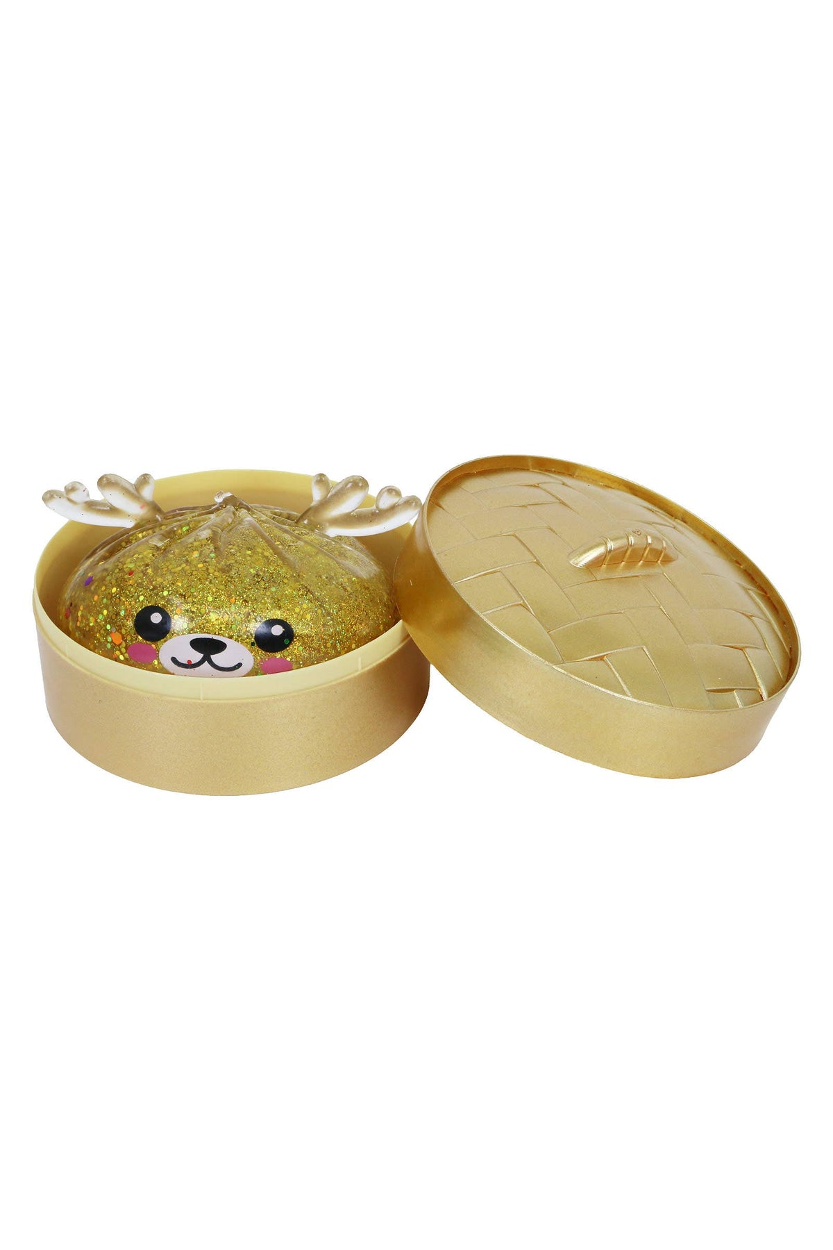 PREORDER: Christmas Reindeer Glitter Sugar Maltose Dumpling Squishy: ASSORTED / ONE SIZE