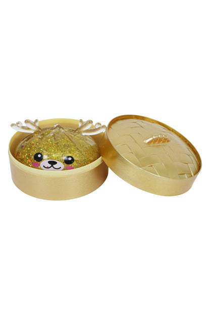 PREORDER: Christmas Reindeer Glitter Sugar Maltose Dumpling Squishy: ASSORTED / ONE SIZE