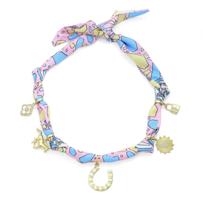 Silk Scarf Statement Necklace : Scarf only (No pendant)