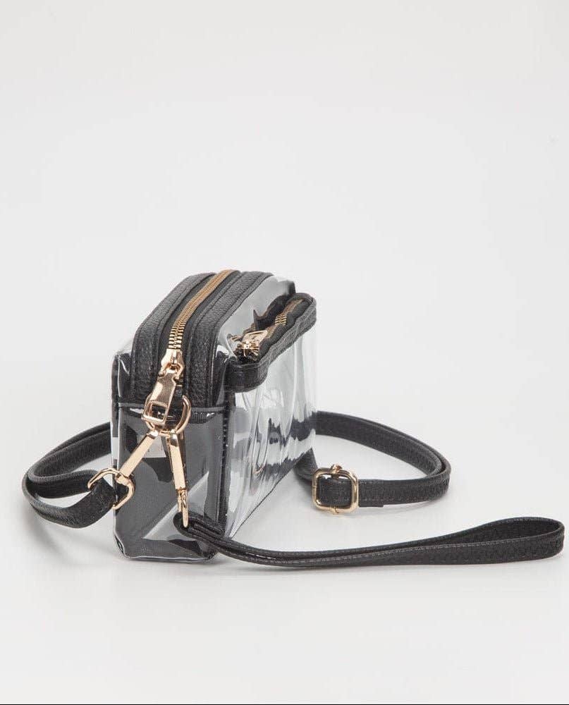 Stacy Clear Game Day/Stadium Bag Purse : Gold
