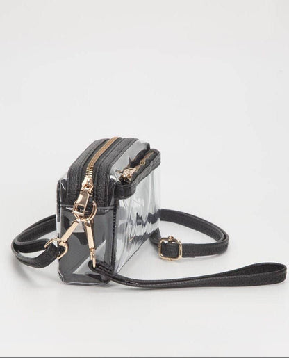 Stacy Clear Game Day/Stadium Bag Purse : Gold