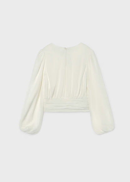 Mayoral Girl chiffon blouse