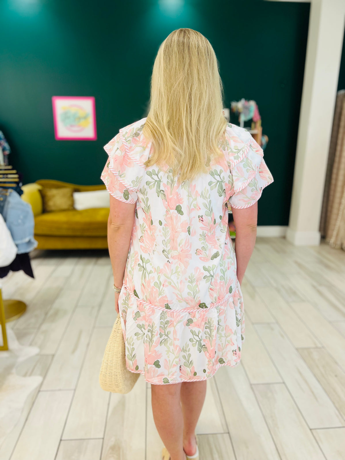 CLEARANCE: The Claire dress - Pink