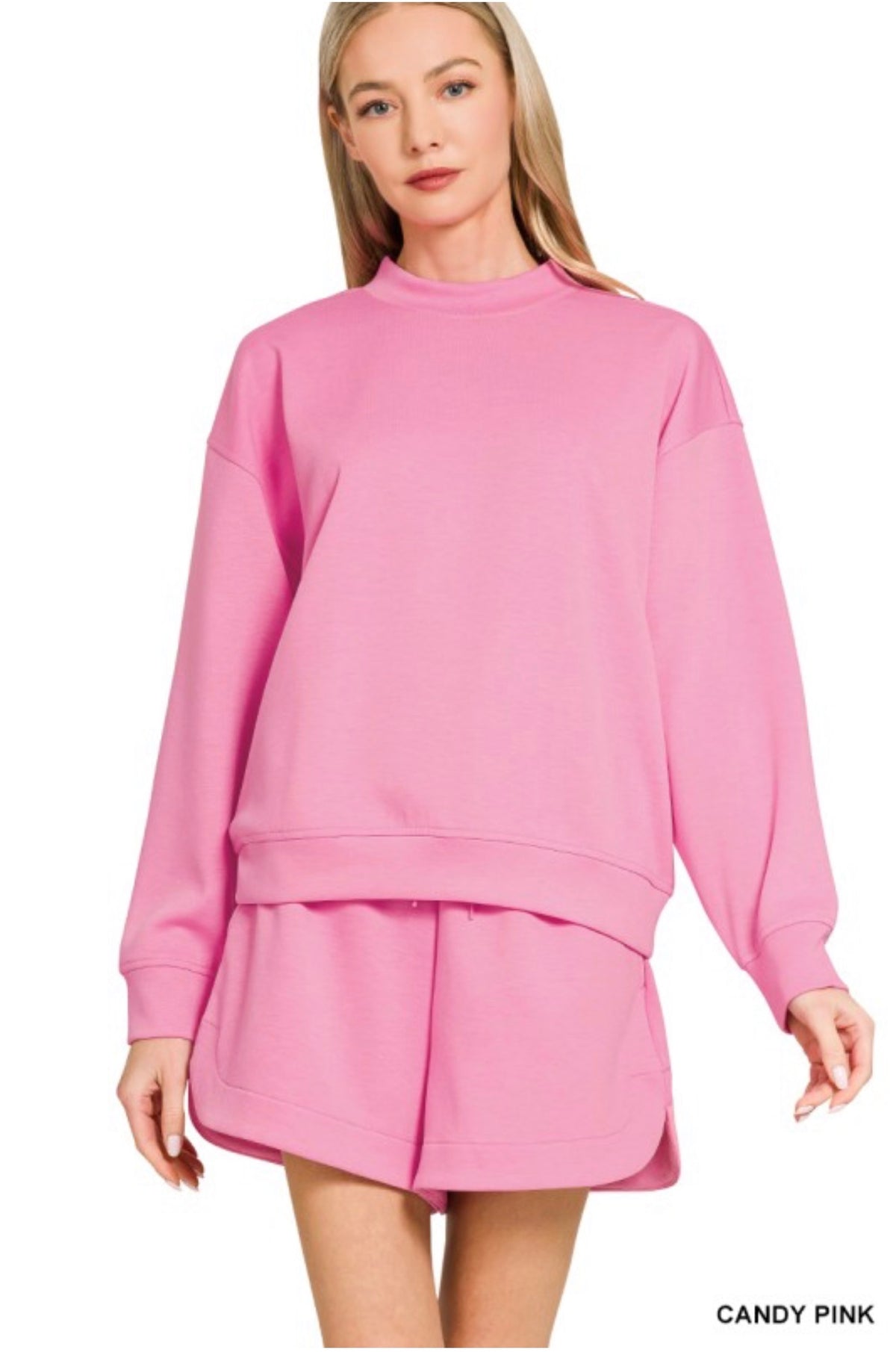 Scuba Pullover Short Set