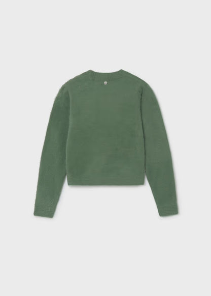 MAYORAL Girl Fuzzy Effect Sweater