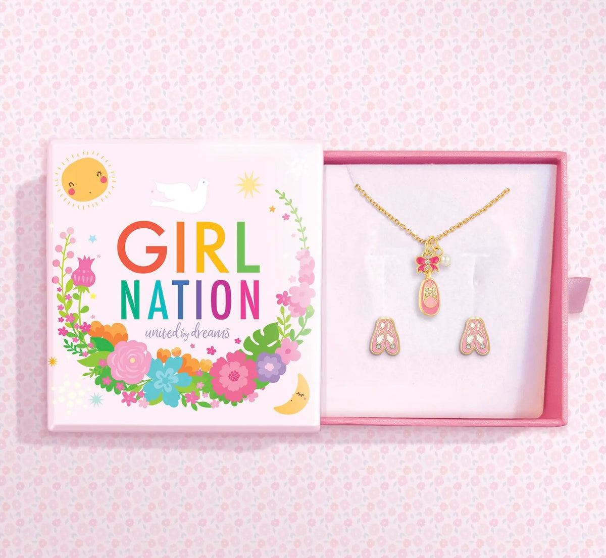 Girl Nation Ballerina Jewelry Set