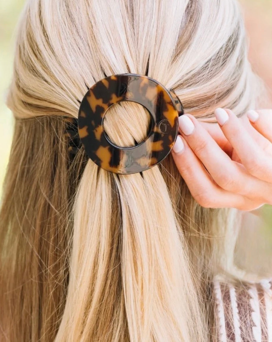 Teleties Flat Circle Clip