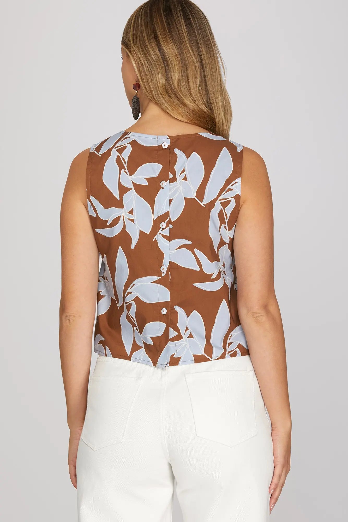 Floral  midi skirt set