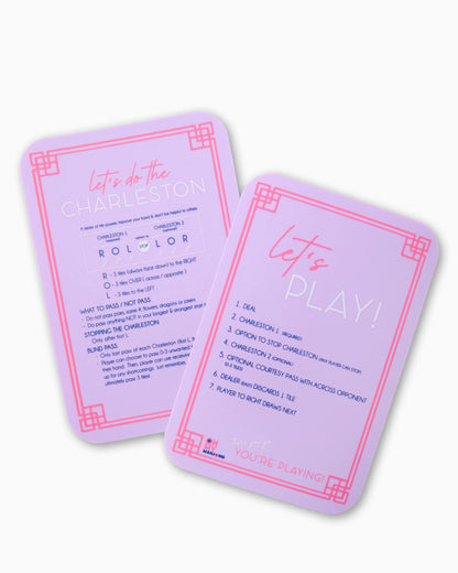 Lilac Shufflers for Mahjong Tiles