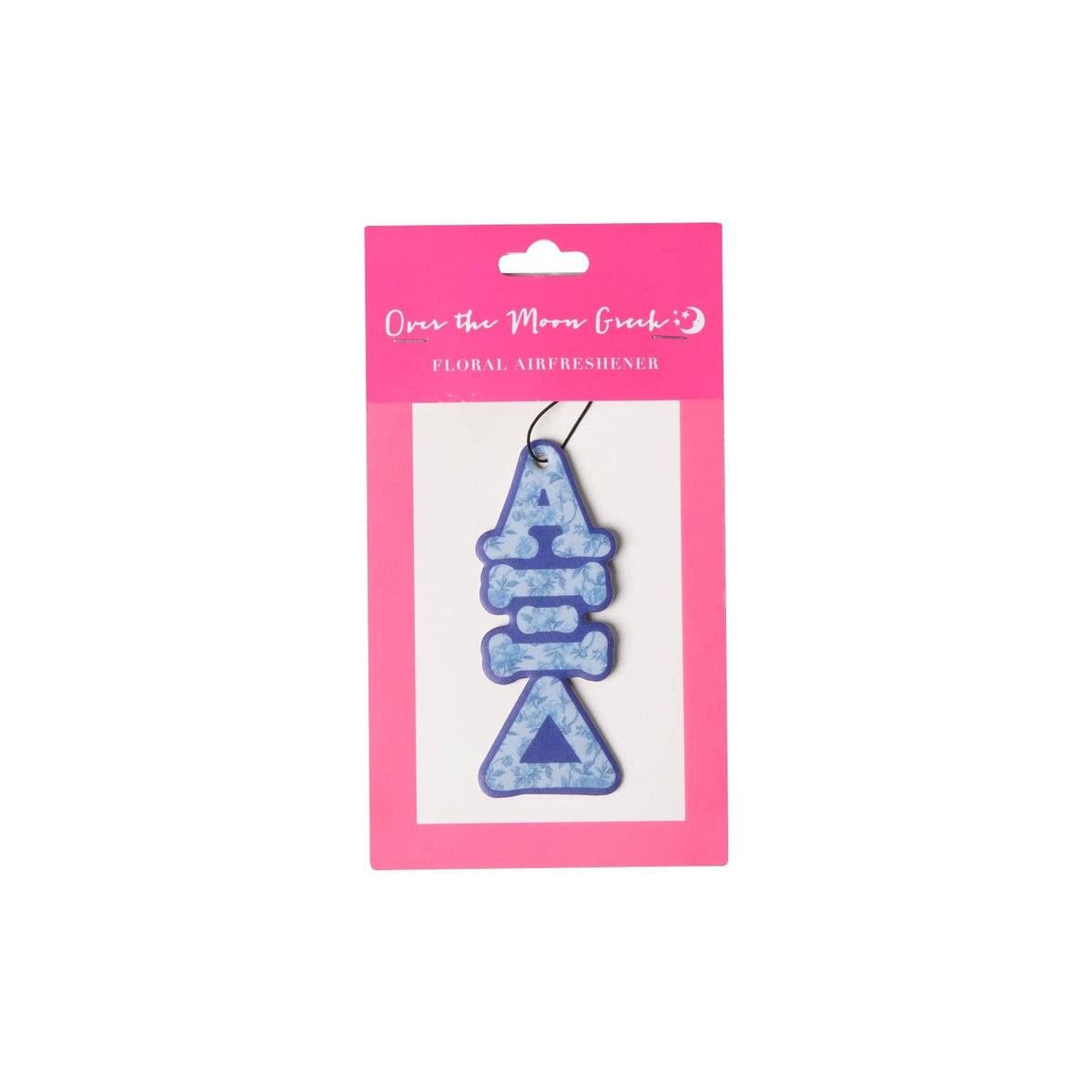 Sorority FLORAL Air Freshener: Phi Mu