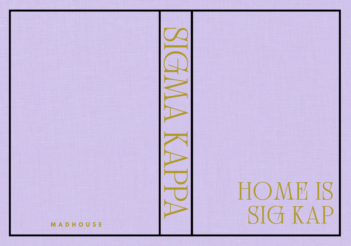 Sorority Keepsake Book Boxes 2026: Alpha Omicron Pi Pink