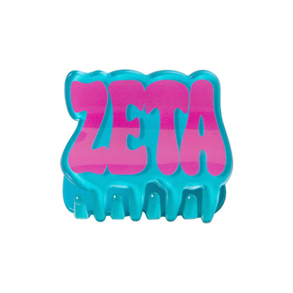 Sorority Hair Clip: Phi Mu