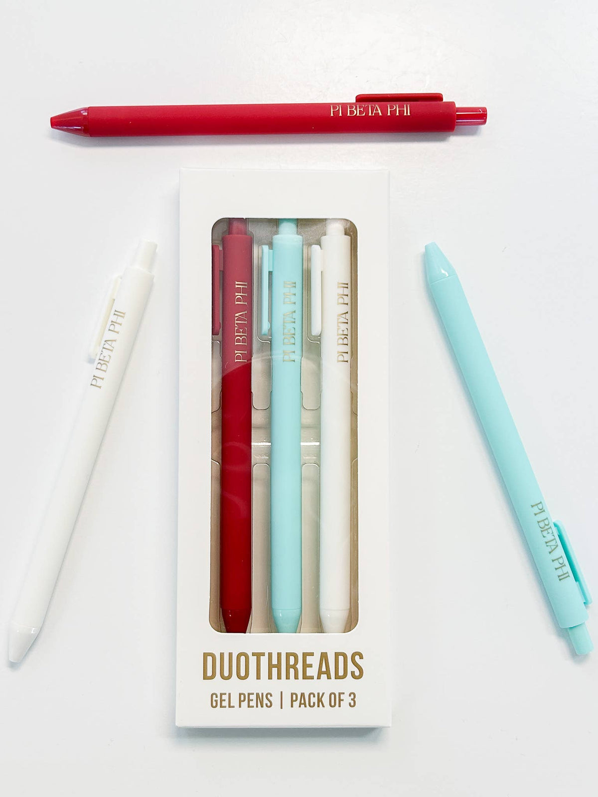 Lettered Luxe Sorority Pens: PHI MU