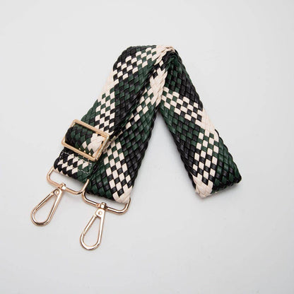Bella Woven Women's Bag  / Purse Strap: Black