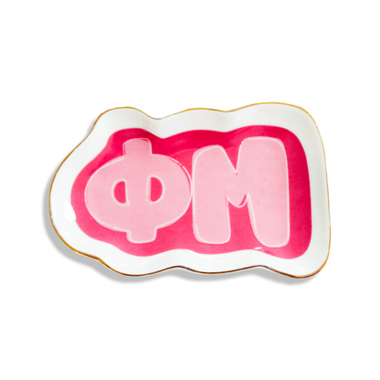 ALPHA GAMMA DELTA: Sorority Trinket Tray