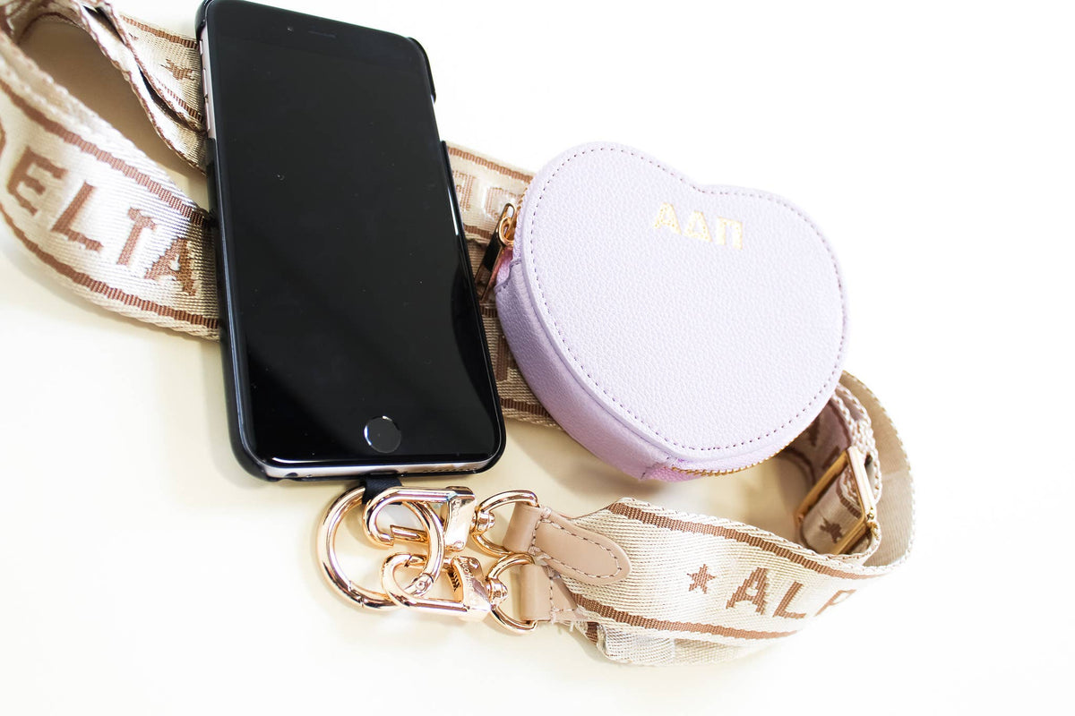 Purse / Phone Sorority 
 Strap: PHI MU