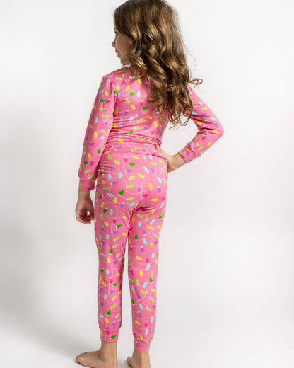 PREORDER Little Kids / Toddler Light It Up Long Sleeve Pajamas Set