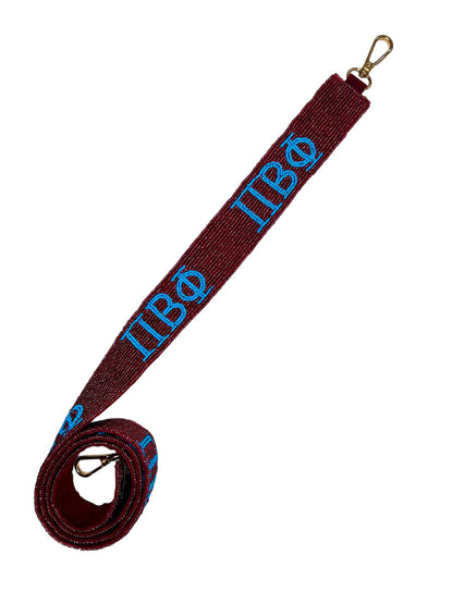 Sorority Beaded Purse Straps - Alpha Omicron Pi