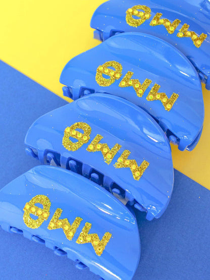 Girl On the Go Hair Claw Sorority Clip: ALPHA GAMMA DELTA