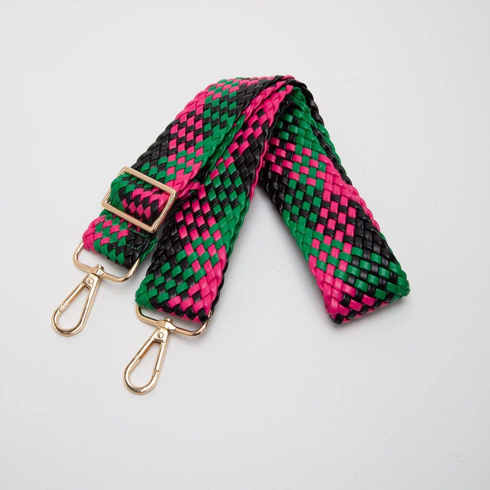 Bella Woven Women's Bag  / Purse Strap: Black