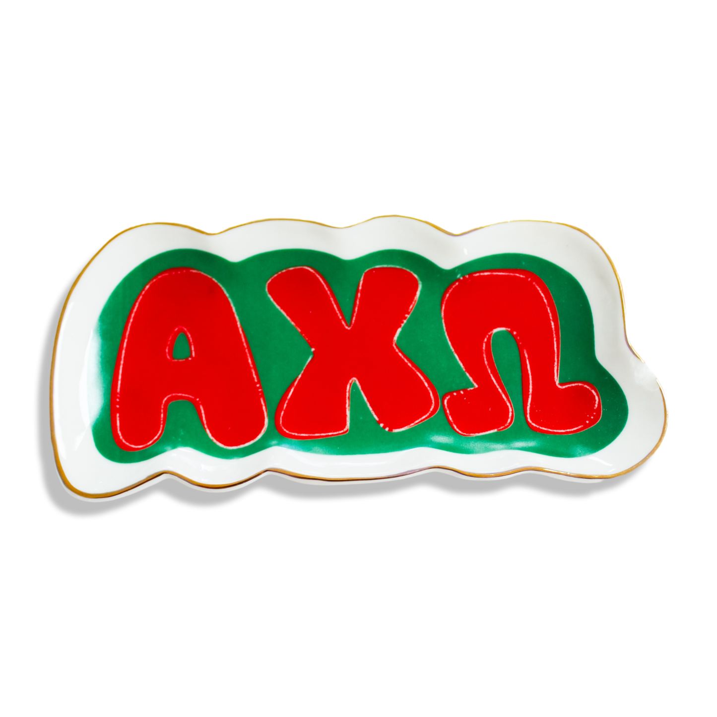 ALPHA GAMMA DELTA: Sorority Trinket Tray