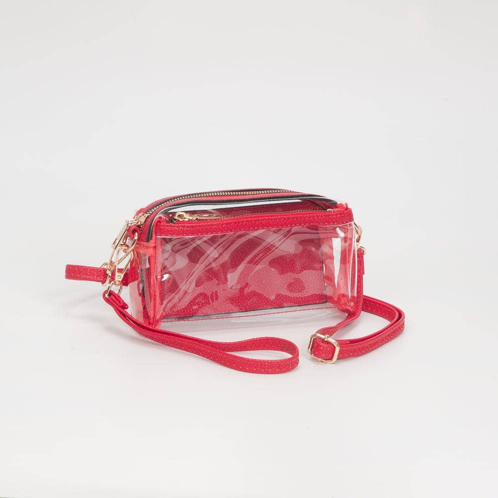 Stacy Clear Game Day/Stadium Bag Purse : Gold