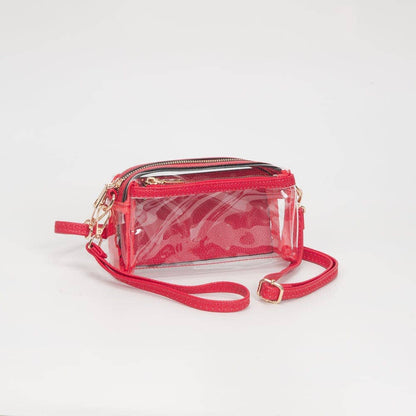 Stacy Clear Game Day/Stadium Bag Purse : Gold