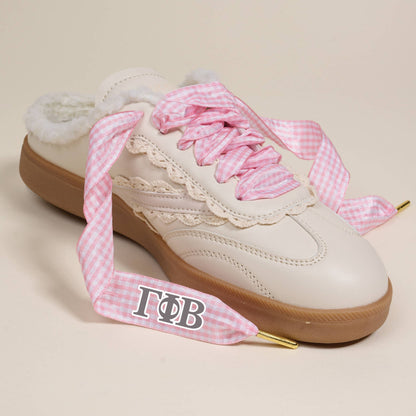 PREORDER: The Darling Effect - Sorority Step It Up Shoelaces: Phi Mu