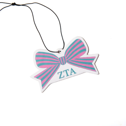 Sorority BOW-DACIOUS Air Freshener: Phi Mu