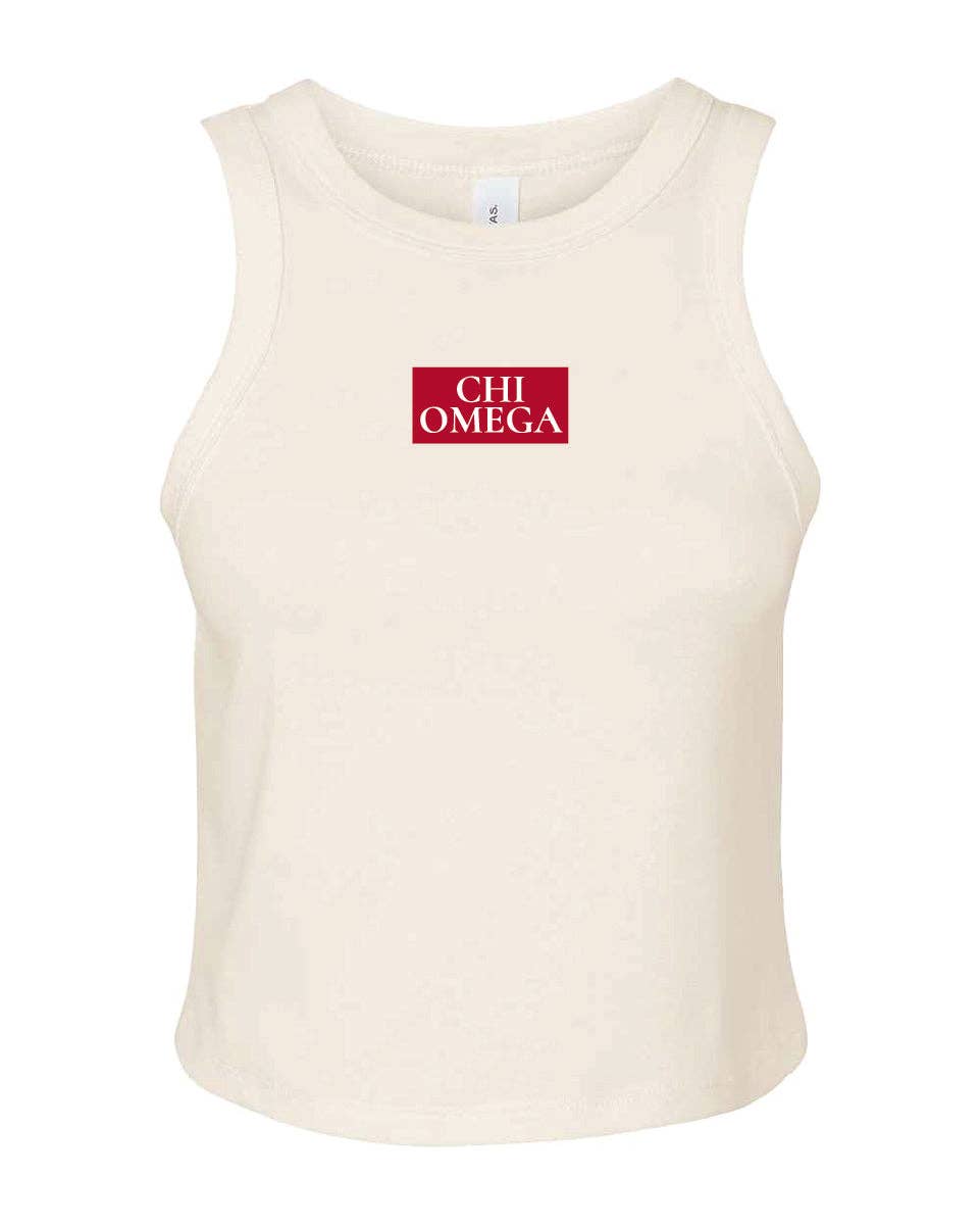 Chi Omega Daily Tanks:  BUTTERCREAM