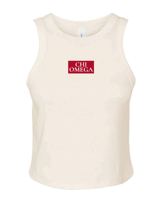 Chi Omega Daily Tanks:  BUTTERCREAM