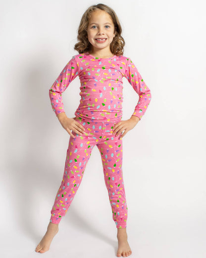 PREORDER Little Kids / Toddler Light It Up Long Sleeve Pajamas Set