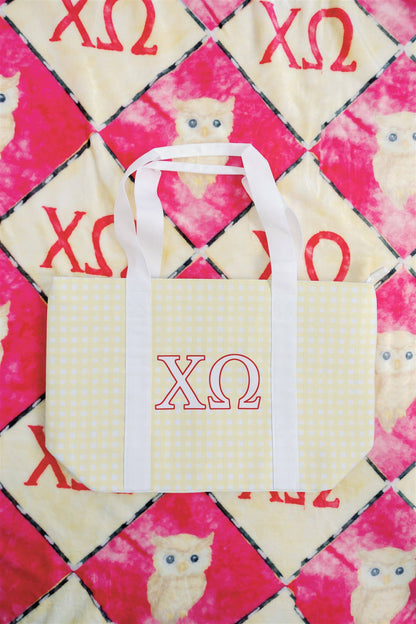 Chi Omega Tote Bag, Sorority