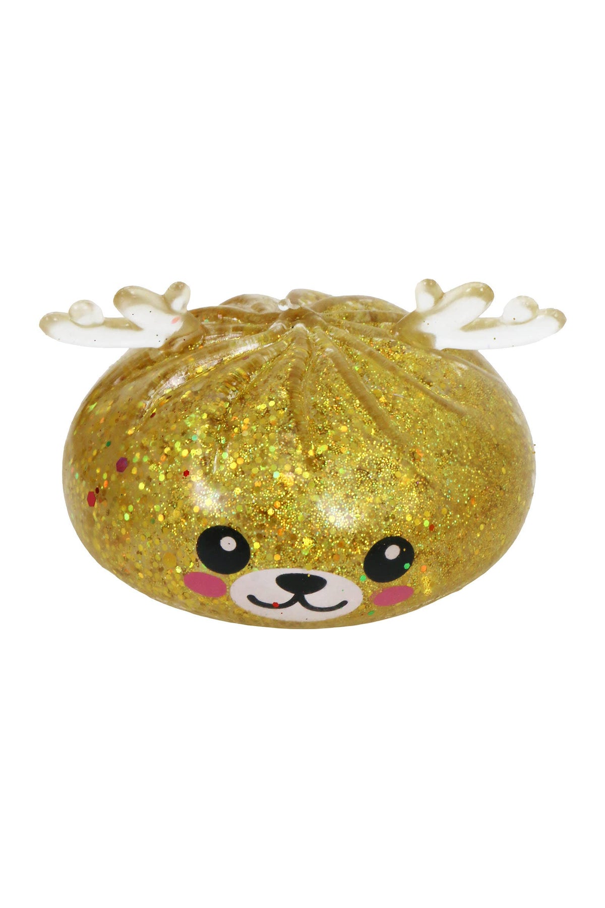 PREORDER: Christmas Reindeer Glitter Sugar Maltose Dumpling Squishy: ASSORTED / ONE SIZE