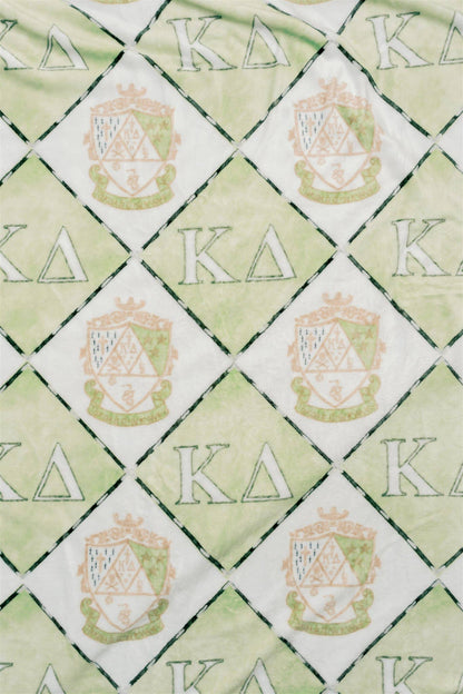 Kappa Delta Flannel Fleece Blanket, Sorority